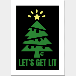 GET LIT TREE Posters and Art